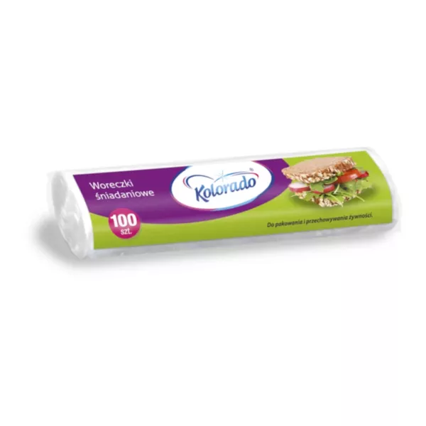 Kolorado HDPE vrecúška na potraviny 100ks