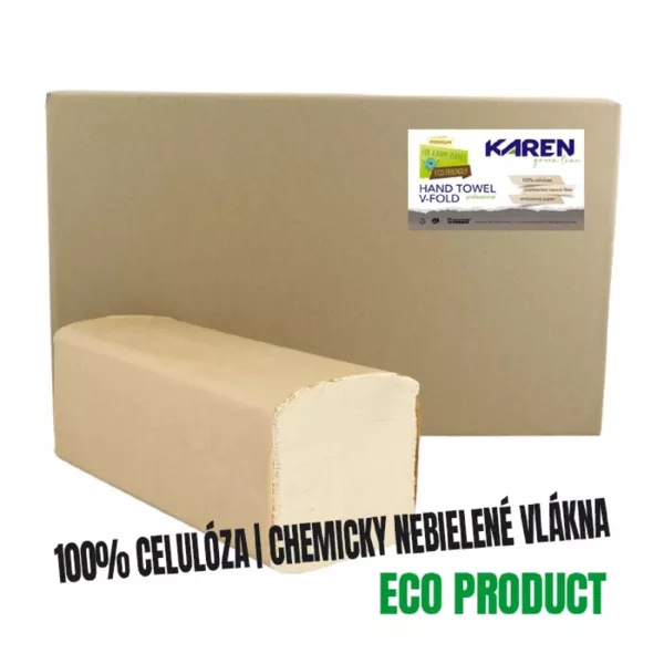 ZZ EKO skladané utierky 25x20CM 2vr.100 %celulóza(3000ks)