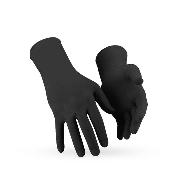 Nitrilové rukavice čierne