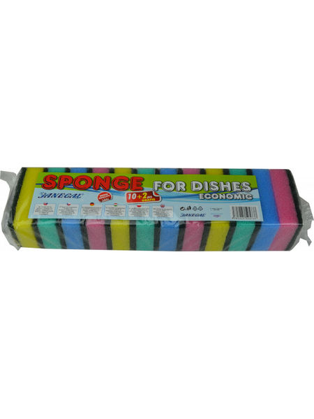 Špongia 10+2 ks ECO