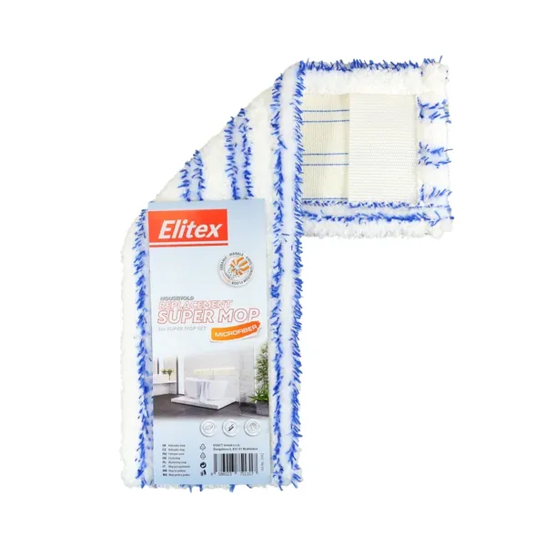 Náhrada ELITEX na mop SUPER modro-biela