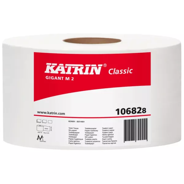Toaletný papier 2-vrstvový KATRIN Classic Gigant M 23 cm