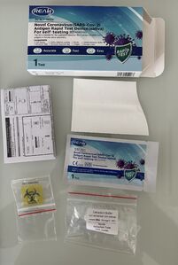 Antigénový test zo slín 1 ks RealyTech