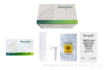 Beright SARS-CoV-2 a Influenza A+B Antigen Combo Rapid Test Nosný