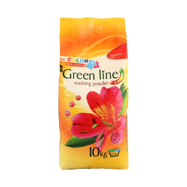 Prací prášok Green Line Color 10kg