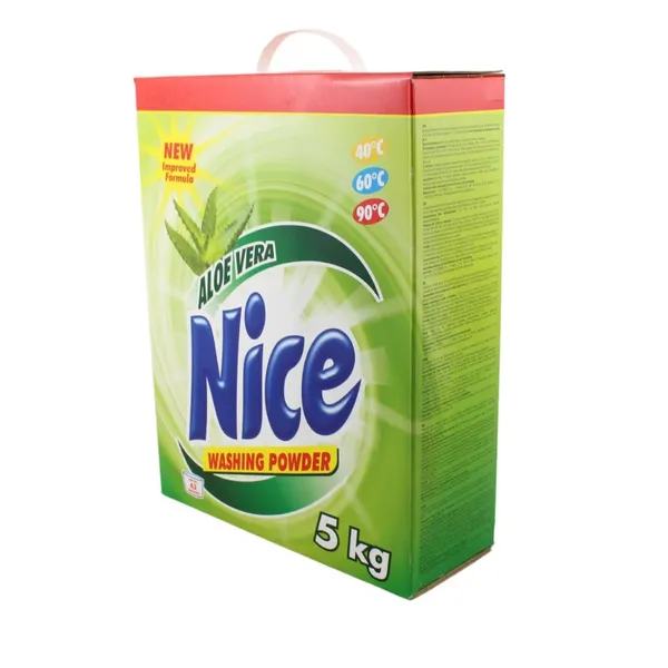 Prací prášok NICE ALOE VERA 5 kg BOX	