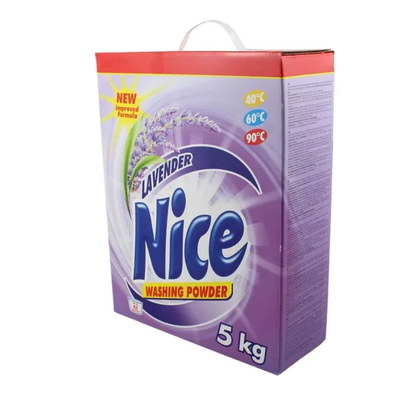 Prací prášok NICE LAVENDER 5 kg BOX	