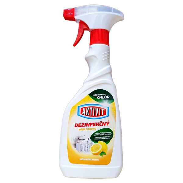 Aktivit Citrus dezinfekčný na okná s rozprašovačom 500ml 
