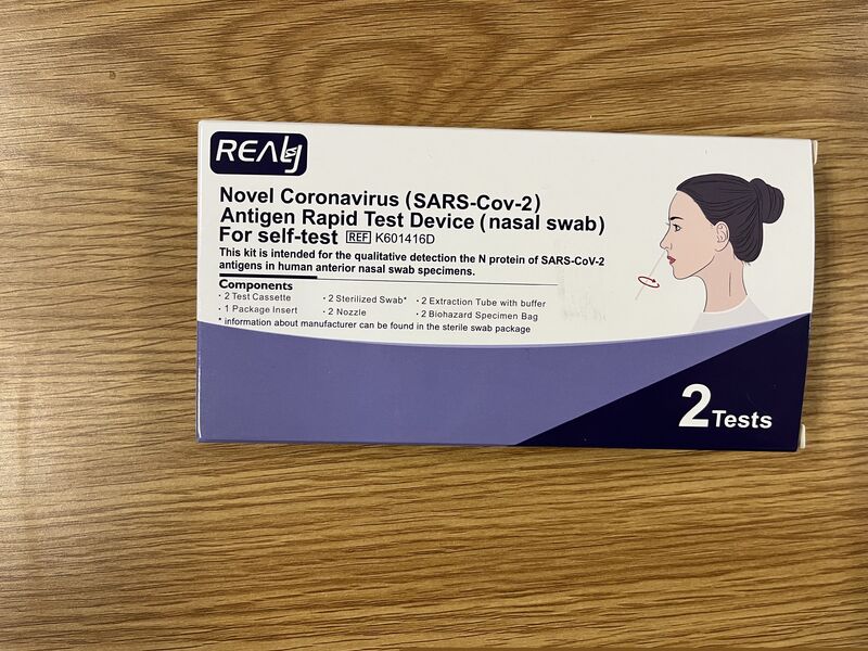 RealyTech antigénový rapid Test výterový 2ks/bal