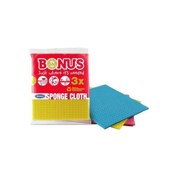 BONUS B132 špongiová utierka 3ks