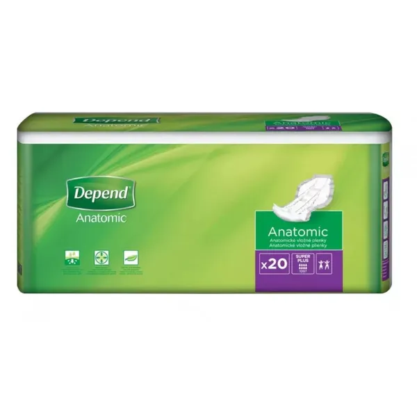 Depend Super Plus vkladacie plienky 1×20 ks