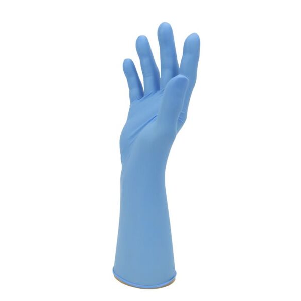 Nitrilové rukavice SD High Cuff modré XL