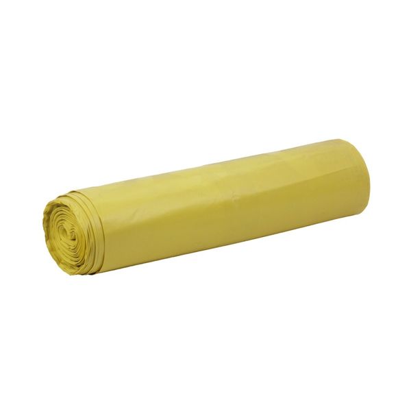 Vrece na odpad žlté 120L LDPE