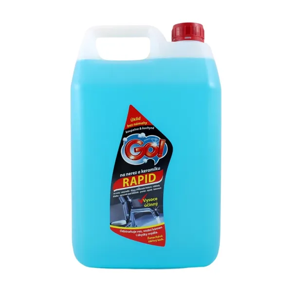 GO! RAPID na hrdzu a vodný kameň 5L