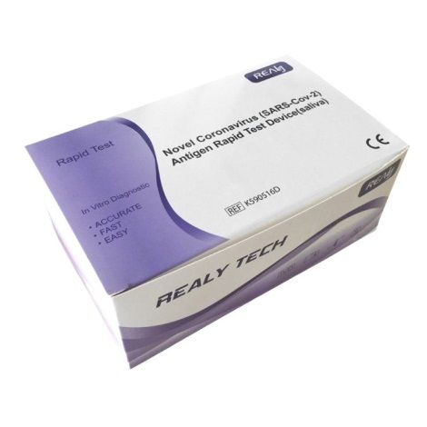 Antigenový test zo slín po 5 ks RealyTech
